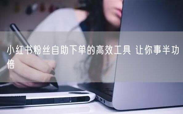 小红书粉丝自助下单的高效工具 让你事半功倍