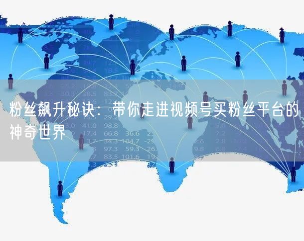 粉丝飙升秘诀:带你走进视频号买粉丝平台的神奇世界