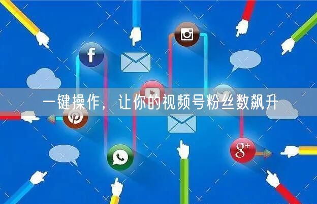 一键操作,让你的视频号粉丝数飙升