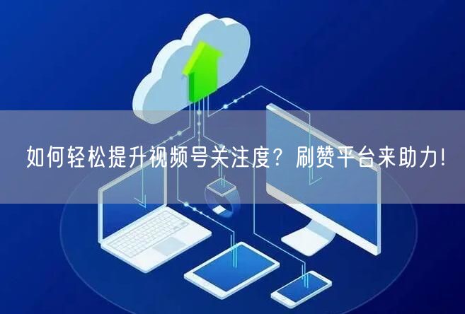 如何轻松提升视频号关注度?刷赞平台来助力!