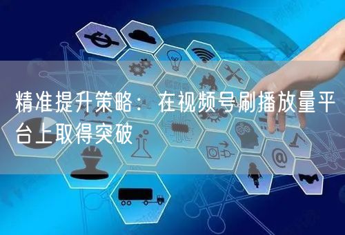 精准提升策略:在视频号刷播放量平台上取得突破